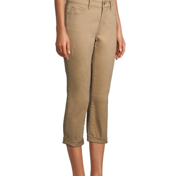 NWT Time and Tru Mid Rise Khaki Tan Brown - Picture 5 of 16